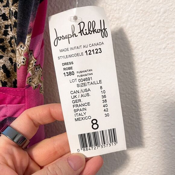 Joseph Ribkoff Vintage Y2K Dress NWT Size 8 - Picture 3 of 8